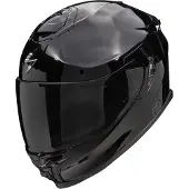 Scorpion EXO-GT SP AIR Solid Metallic Schwarz Integralhelm Größe S
