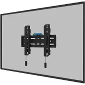 NeoMounts WL30S-850BL12 TV-Wandhalterung 24-65" - fest - abschließbar - schnelle Installation, 61 cm (24"), 165,1 cm (65"), 50 x 50 mm, 200 x 200 mm, Stahl, Schwarz