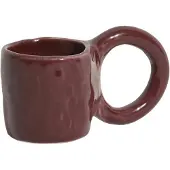 Petite Friture - Donut Espresso Becher, cherry (2er-Set)