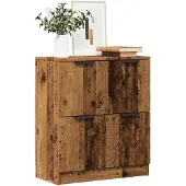 vidaXL Sideboard Altholz-Optik 60x30x70 cm Holzwerkstoff
