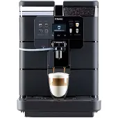 Saeco Kaffeevollautomat New Royal OTC, für Bohnen, 1400 W, bis 2,5 l/600 g, One Touch Cappuccino-Funktion, höhenverstellbarer Auslauf, USB, schwarz