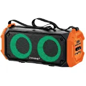 2N-EVERPOL PRIME3 Bang! APS32 Bluetooth-Lautsprecher, Schwarz und Orange