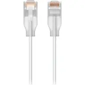 Ubiquiti UACC-Cable-Patch-EL-8M-W, 8 m, Cat6, RJ-45, RJ-45, Durchscheinend, Weiß
