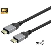 VivoLink PROUSBCMM4, 4 m, USB C, USB C, USB 3.2 Gen 2x2, Schwarz