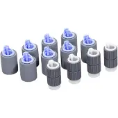 HP Q3931-67919, Roller, Schwarz, Blau, Weiß
