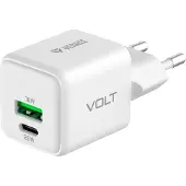 Yenkee USB C/A mains charger 20W/18W 3A Power delivery 3.0 QC3.0