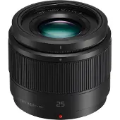 Panasonic MFT 25mm F/1.7 schwarz für Lumix G