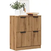 vidaXL Sideboard Artisan-Eiche 60x30x70 cm Holzwerkstoff