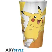 Abystyle POKEMON Large Glass Premium - Pikachu foil - 400 ml