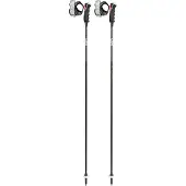 LEKI Skistöcke Leki Carbon 12 3D Black Dark Anthracite Neon Yellow-120 cm