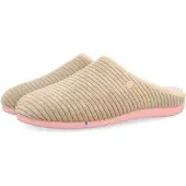 Hot Potatoes Hausschuhe 92200 Damen Beige-Schuhgröße 41
