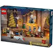 LEGO HARRY POTTER Harry Potter Adventskalender 2024, Hogwarts Fantasy-Spielzeuge für Kinder, Abenteuer-Spielset mit 7 Minifiguren und 16 Mini-Modellen, vorweihnachtliches Geschenk für Mädchen und Jungen 76438