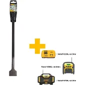 Dewalt DT6818QZ Cincel plano SDSMax XLR 400x50mm