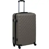 vidaXL Hartschalen-Trolley Anthrazit ABS