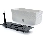 Prosperplast Blumenkasten RATO CASE Weiß 51,4 cm