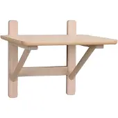 Rowico Home Camrose Nachttisch 40 x 35 cm Eiche Weiß pigmentiert