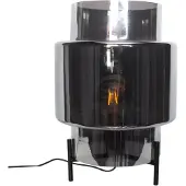 By Rydens Tischlampe Ebbot Rauchglas