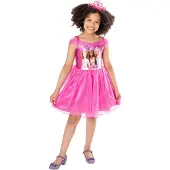 Barbie Kostüm Kleid mit Haarband, 5-6 Jahre