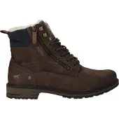 Mustang Veterschoenen Hoog Veterschoenen Hoog - Donkerbruin - Maat 45