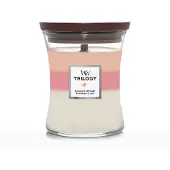 Woodwick Trilogy Blooming Orchard Duftkerze mit Docht 0,795 kg