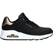 SKECHERS Uno - Golden Air Sneakers Laag - Zwart - Maat 39