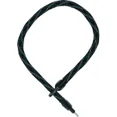 ABUS Rahmenschloss-Einsteckkette IvyTex Adaptor Chain 6KS - Fahrradschloss mit schmutz- und feuchtigkeitsabweisender Hülle - 6 mm starke Kette - Grau