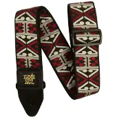 Ernie Ball Primal Red Jacquard Strap