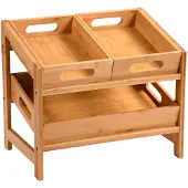 Kesper 58851, Freistehend, Bambus, Natürlich/Natur, Küche, 1 Regale, 395 mm
