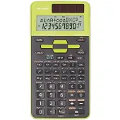 Sharp EL-531TH, Tasche, Wissenschaftlicher Taschenrechner, 10 Ziffern, 2 Zeilen, Akku, Schwarz, Grün