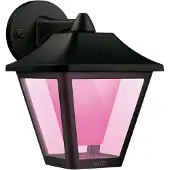Wiz WLAN-gesteuerte Multicolor 8W Metall RGB Wandlampe - 16 cm