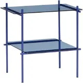 Hubsch Nische Beistell Tisch Quadratisch Klein Blau | 021112