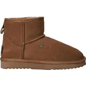 Warmbat Stiefeletten Wallaby Suede Cognac Damen-Schuhgröße 37