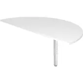 Hjh OFFICE PRO RA160 - Ansatztisch 160x80 Grau