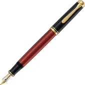 Pelikan Füllhalter M400 Schwarz-Rot M Etui