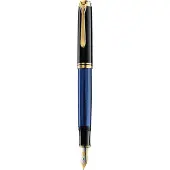 Pelikan Füllhalter M600 Schwarz-Blau F Etui
