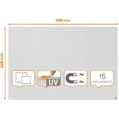 Nobo Infinity Magnettafel 90x60 Cm