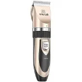 Oneisall P2 Tierhaartrimmer/Schere + Schere + Kamm-Set (Gold)