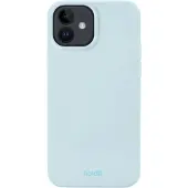 Holdit Apple iPhone 12 (Pro) Hülle - Silikon - - Backcover/Hard Case - Hellblau