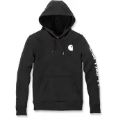 Carhartt Pullover Clarksburg Pullover Sweatshirt Women Black-M