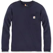 Carhartt Longsleeve Workwear Pocket L/S T-Shirt Women Navy-L