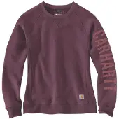 Carhartt Pullover Clarksburg Crewneck Damen Blackberry Heather-M