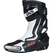IXS RS-1000 Schwarz Weiß Stiefel Größe 45