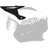 O'Neal Helmschirm Volt Cleft Visor, Schwarz Weiß