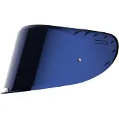 LS2 FF327 Challenger Pinlock Visier, iridium blau, Einheitsgröße