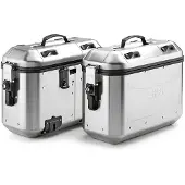 Givi Trekker 36 Dolomiti MONOKEY KOFFERSATZ, ALU. Aluminium silber