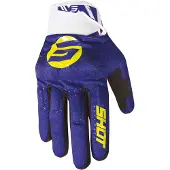 Shot Drift Spider Navy Gelb Handschuhe Größe 9