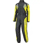Held Flood 1-Teiler Regenkombi, schwarz/gelb, XL
