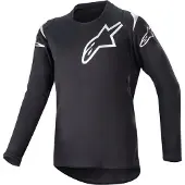 Alpinestars Jugend-Racer Graphite Trikot 2023 Black Reflective Black, Größe: M
