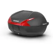 Shad Topcase SH47 Carbonlook Cover CARBONLOOK COVER SCHWARZ schwarz