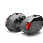 Givi Monokey Side Seitenkofferpaar V35N schwarz 70 Liter Unisexrot030 - Motorradzubehör - Motorradgepäck